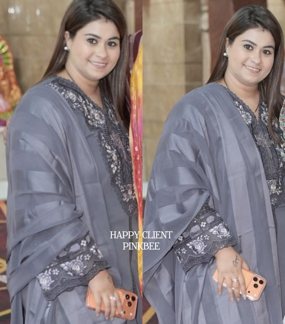 Premium Pakistani Suit With Lace And Cutwork Detailing & Satin finish Duppatta 🤍
