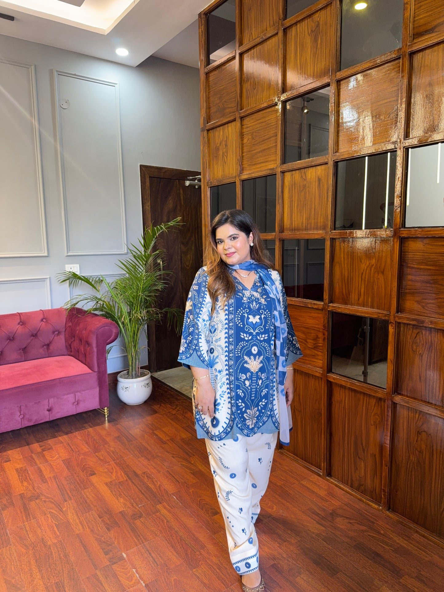 Pinteresty Pakistani Inspired Suit Muslin Suit 💙