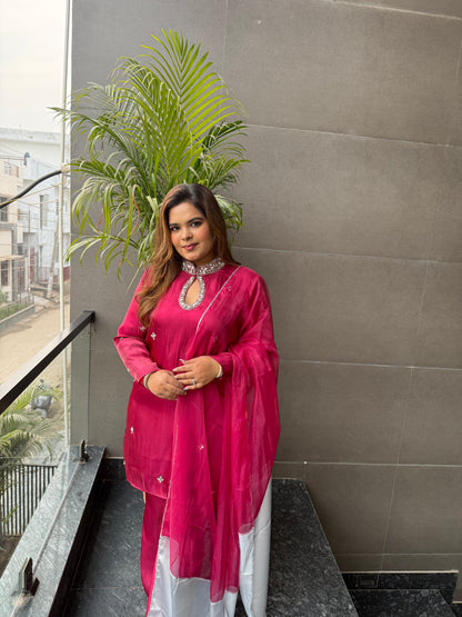 Regal Rose Premium Handwork Designer Suit