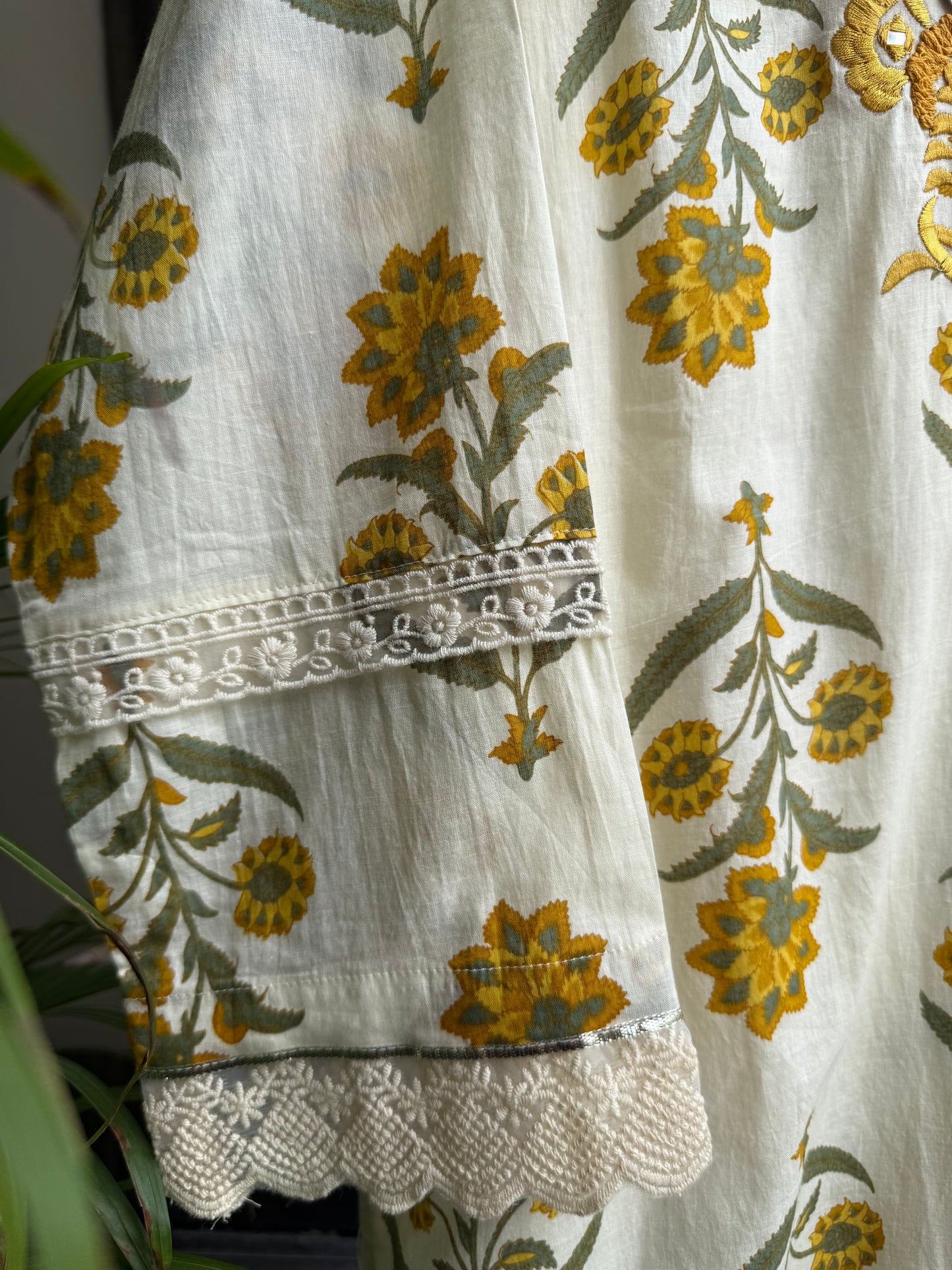 Handblock Printed Pure Cotton Farshi Salwar Suit ✨🌸