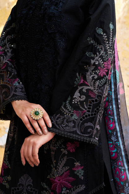 Pakistani Cutwork Designer Suit in Cotton