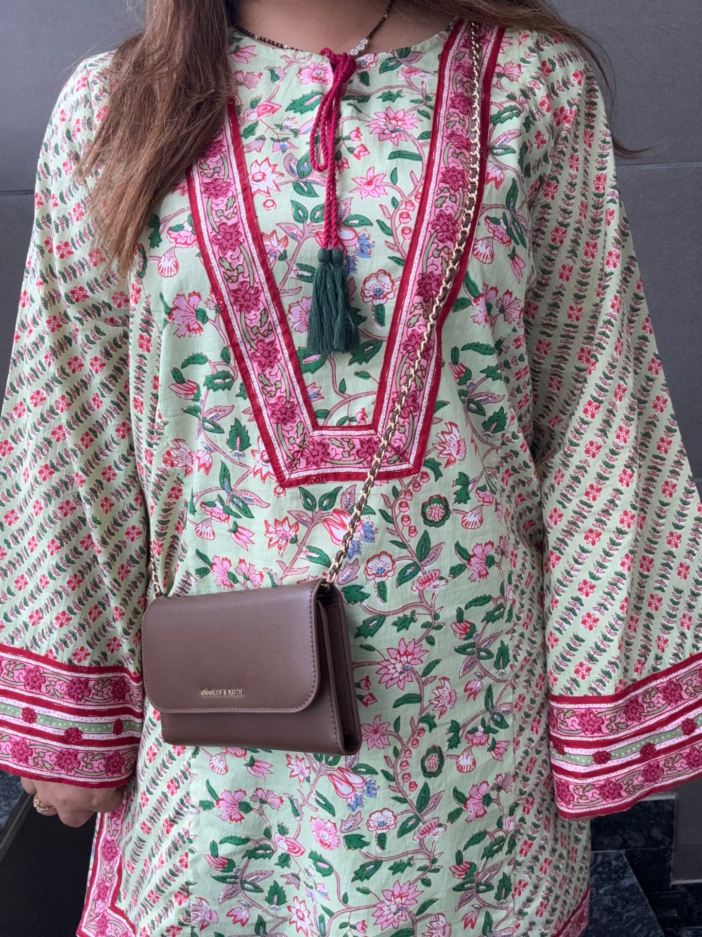 Farshi Salwar In Printed Cotton Fabric 🌻