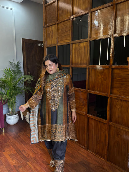 Khubsurat A-line Suit with Salwar ✨