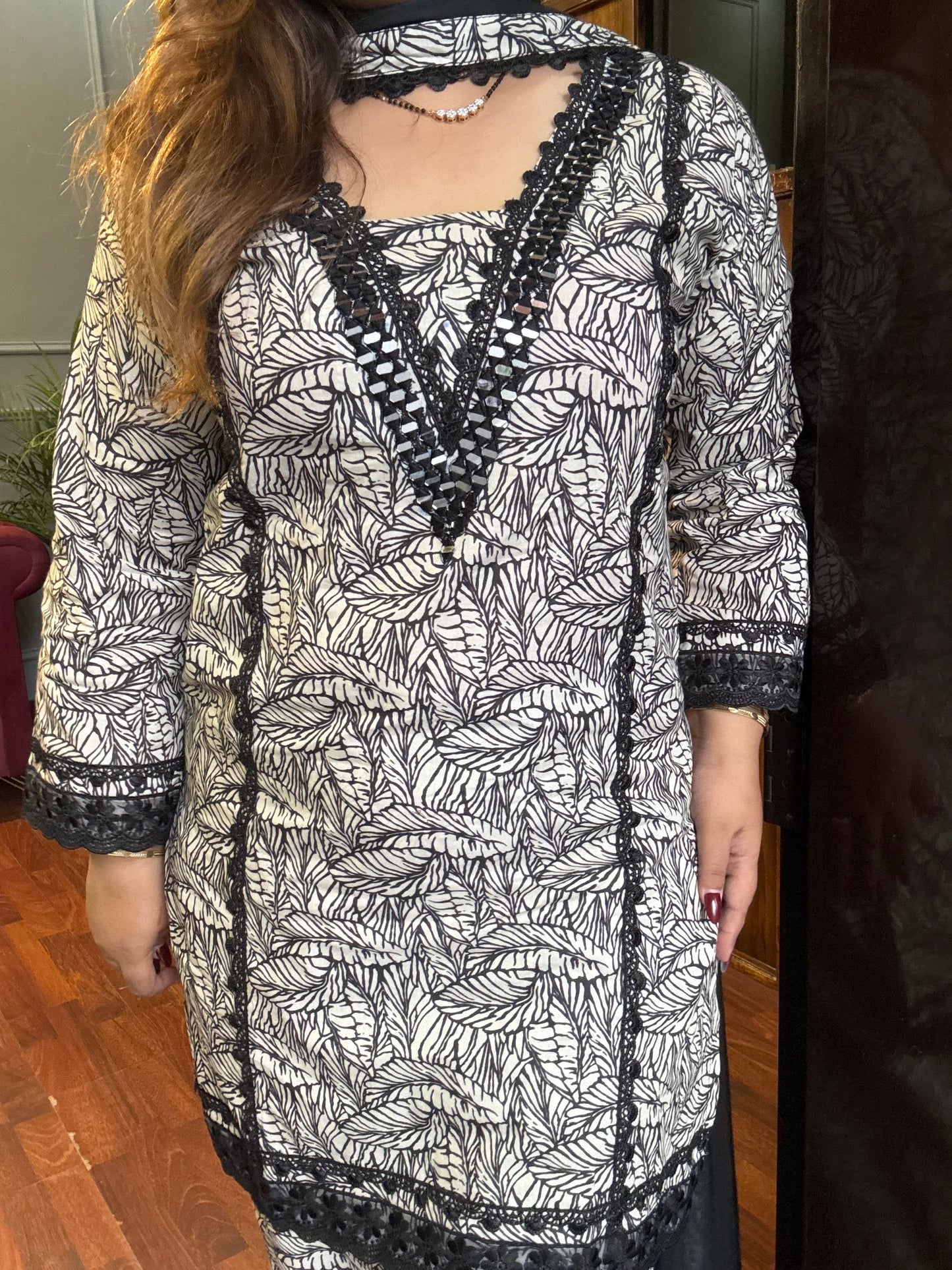 Black Farshi Suit 😍