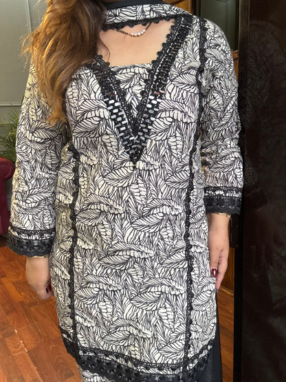 Black Farshi Suit 😍