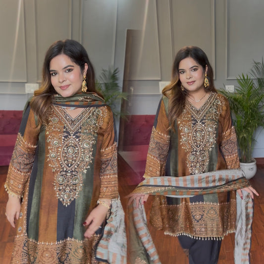 Khubsurat A-line Suit with Salwar ✨