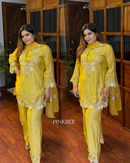Nysa Lime Yellow Suit 🍋🌻