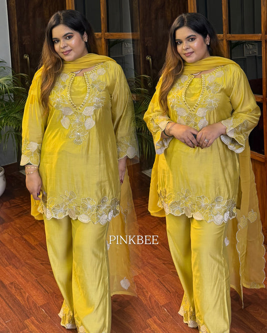 Nysa Lime Yellow Suit 🍋🌻