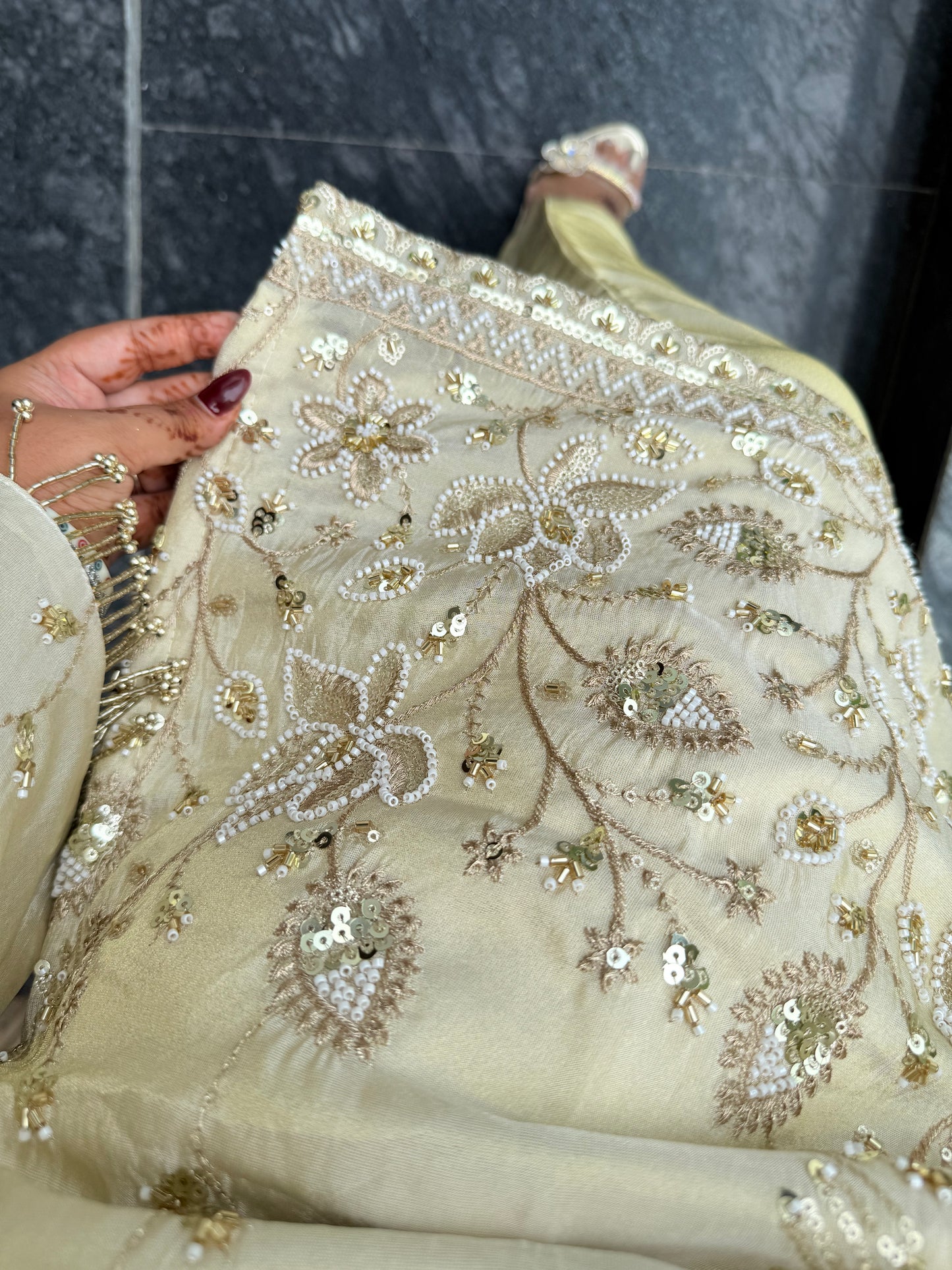 Ivory Mirror Magic Suit