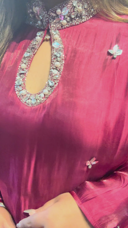 Regal Rose Premium Handwork Designer Suit